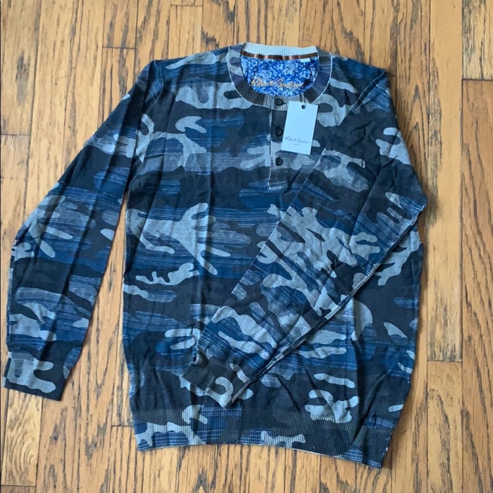 ROBERT GRAHAM LONG SLEEVE RHODES SHIRT (M)